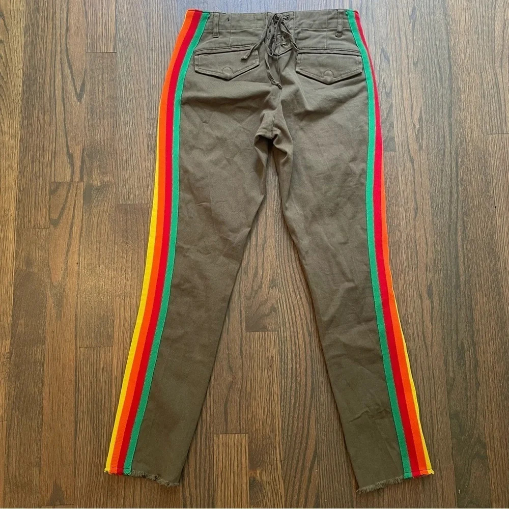 Pam & Gela Side Stripe Stretch Twill Pants